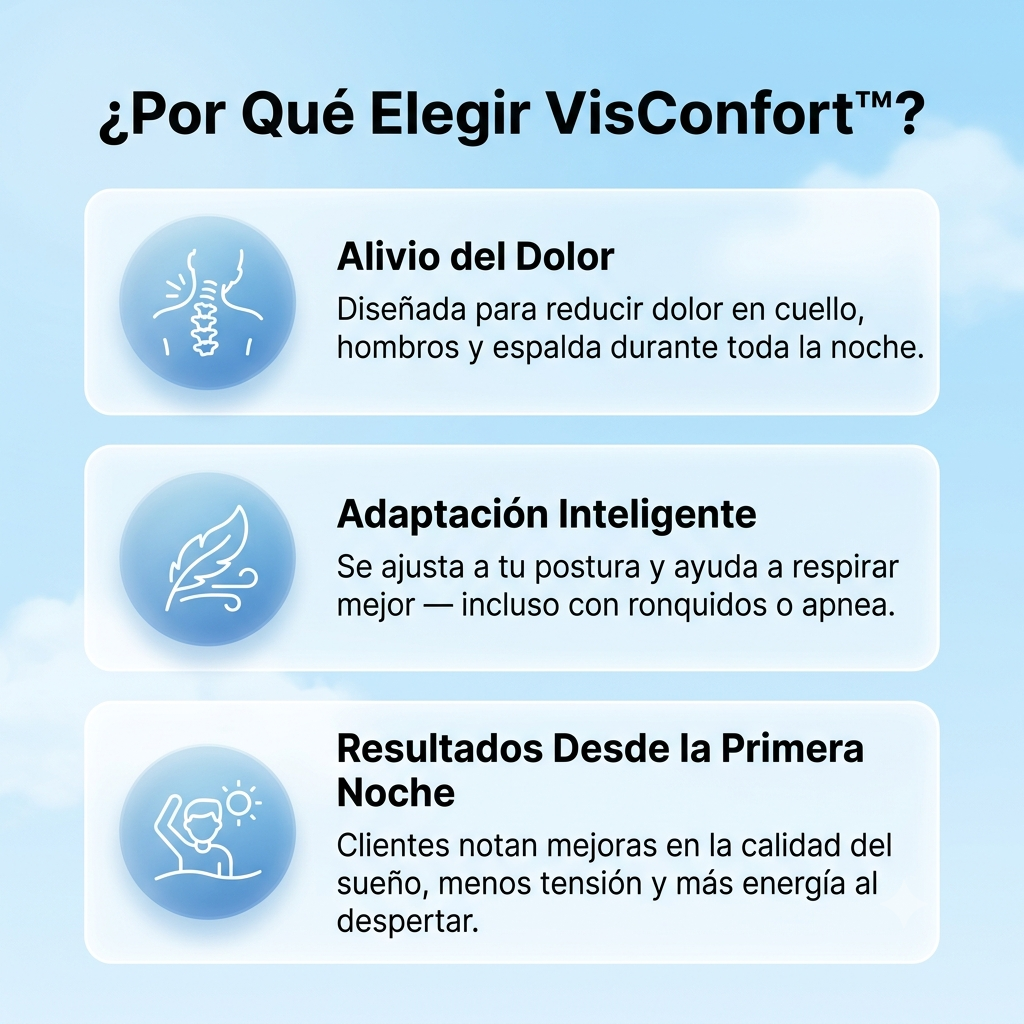 VisConfort™ – Almohada Cervical