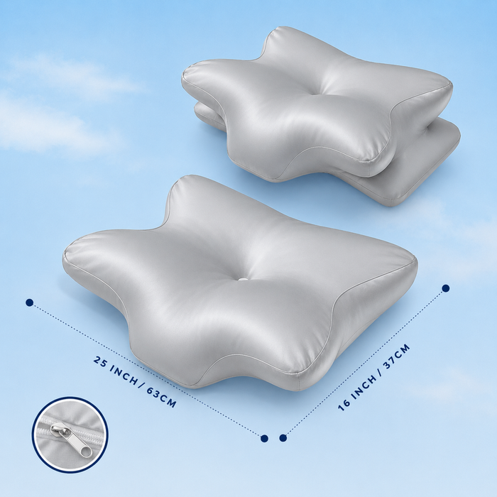 Funda Sedosa para Almohada Cervical | VisConfort™