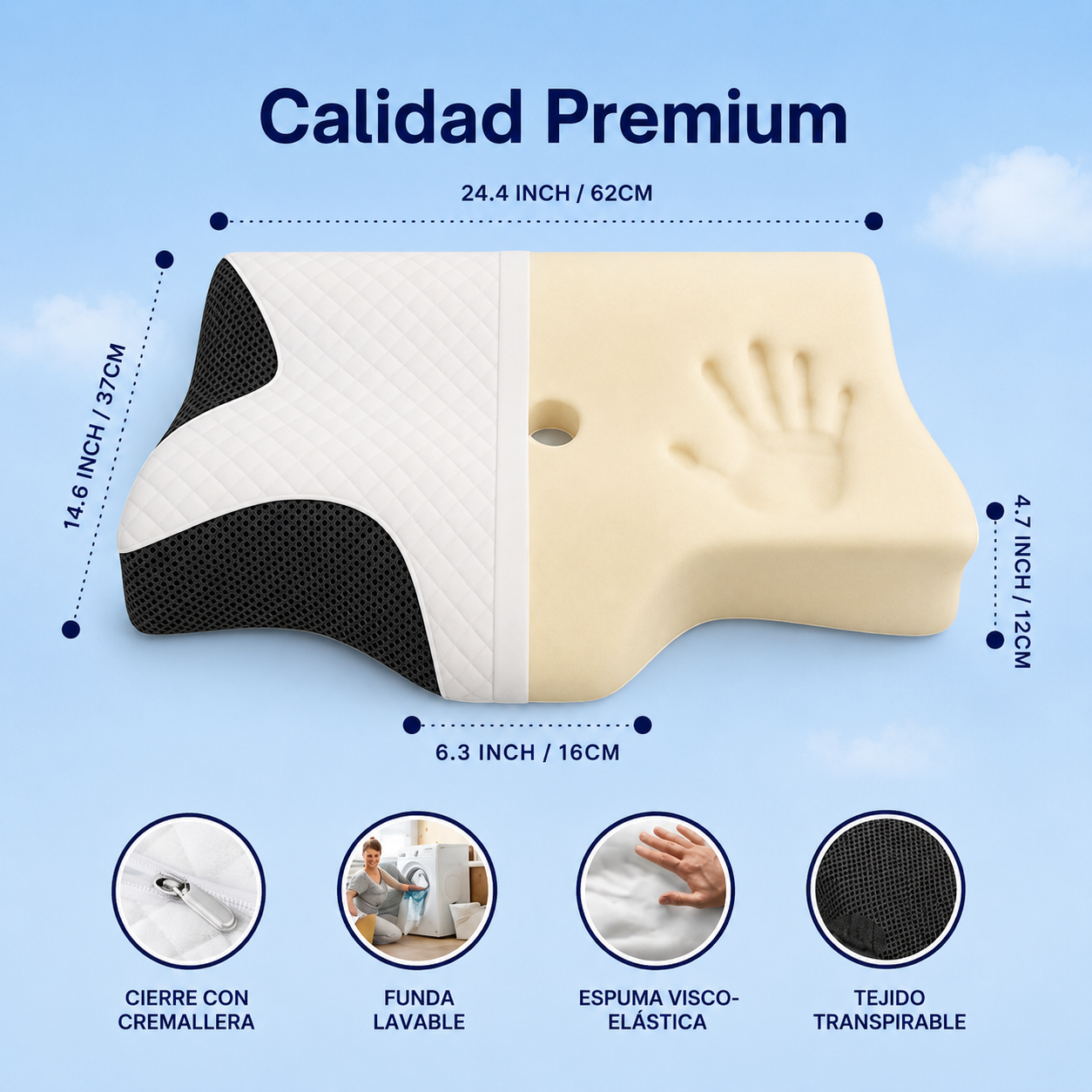 VisConfort™ – Almohada Cervical