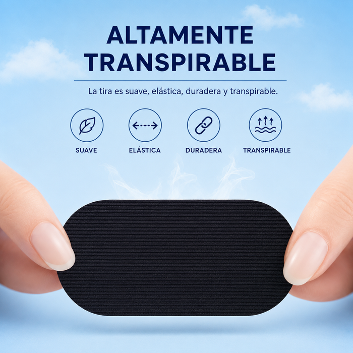 Cinta Bucal Antironquidos y Mejora del DescansoVisConfort