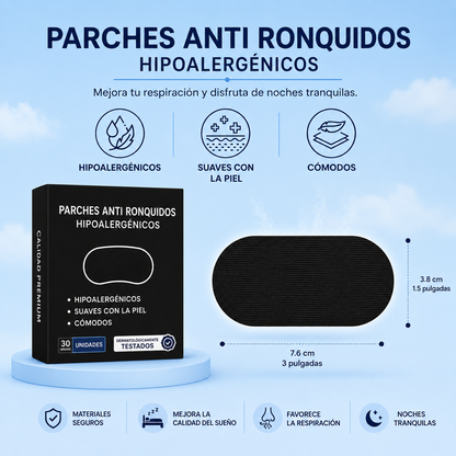 Cinta Bucal Antironquidos y Mejora del DescansoVisConfort