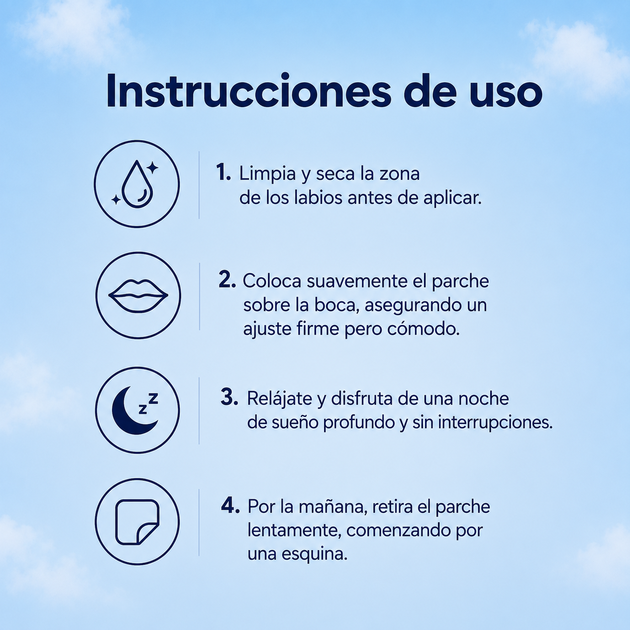 Cinta Bucal Antironquidos y Mejora del DescansoVisConfort